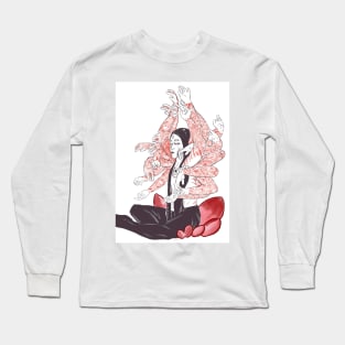 D E I T Y : Line version Long Sleeve T-Shirt